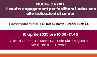 NUDGE DAY#7. L’equity engagement per facilitare l’adesione alle indicazioni di salute
